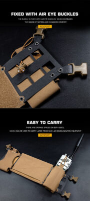 WST MK4 Chest Rig Expansion Chassis II – Coyote - obrazek 4