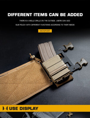 WST MK4 Chest Rig Expansion Chassis II – Coyote - obrazek 5