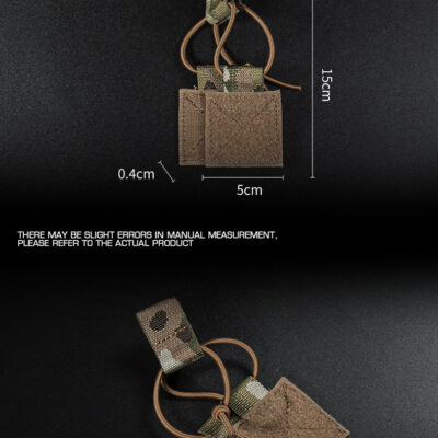 Alternative view of Fastener with velcro for open pouch - Ranger Green