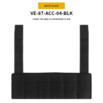 WST Chest Rig MOLLE Expansion Panel – Black