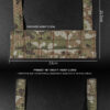 Chest Rig Molle Expansion panel - MC Black OD-A-WOSP188-BMC asgbox.pl