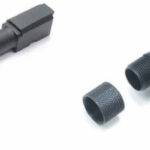ASG CZ P-09 GBB Threaded Metal Outer Barrel, 14mm CCW - Black