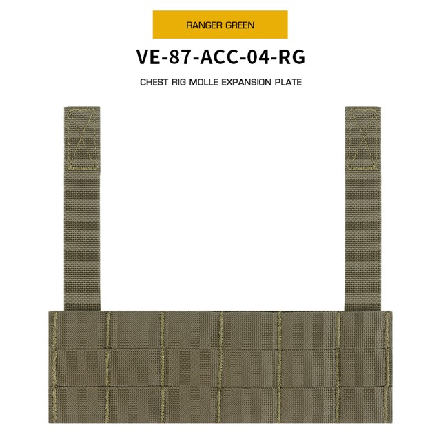 Chest Rig Molle Expansion Plate - Ranger Green OD-A-WOSP188-RG asgbox.pl Chest Rig Molle Expansion Plate - Ranger Green