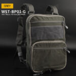 WST MOLLE Tactical FLAT Backpack – Grey