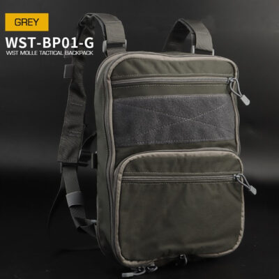 Tactical backpack WST Flat Pack - Grey
