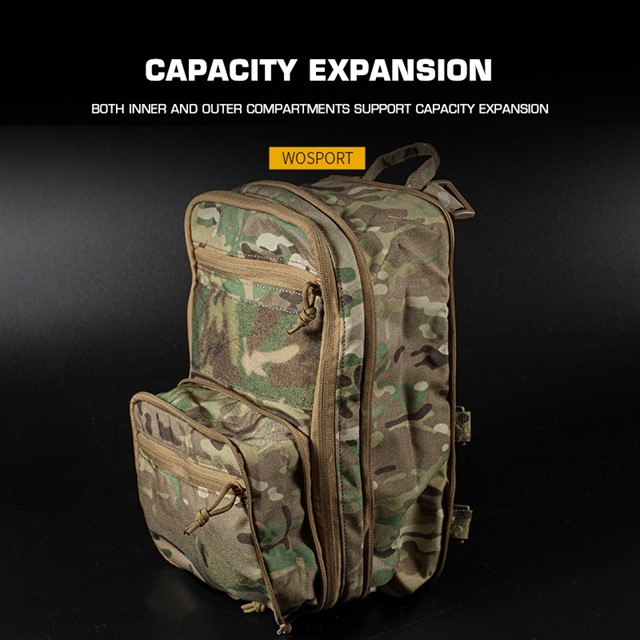 Tactical backpack WST Flat Pack 2.0 - Coyote OD-A-WOSP189-COY asgbox.pl Tactical backpack WST Flat Pack 2.0 - Coyote - obrazek 3