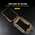 WST MOLLE Tactical FLAT Backpack 2.0 – MC - obrazek 4