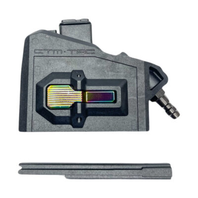 Alternative view of CTM HPA AAP-01 / G-Series Adapter for AEG M4 Mag - Black / Electroplated Chameleon
