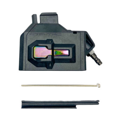 Alternative view of CTM HPA Hi-Capa Adapter for AEG M4 Mag - Black / Electroplated Chameleon