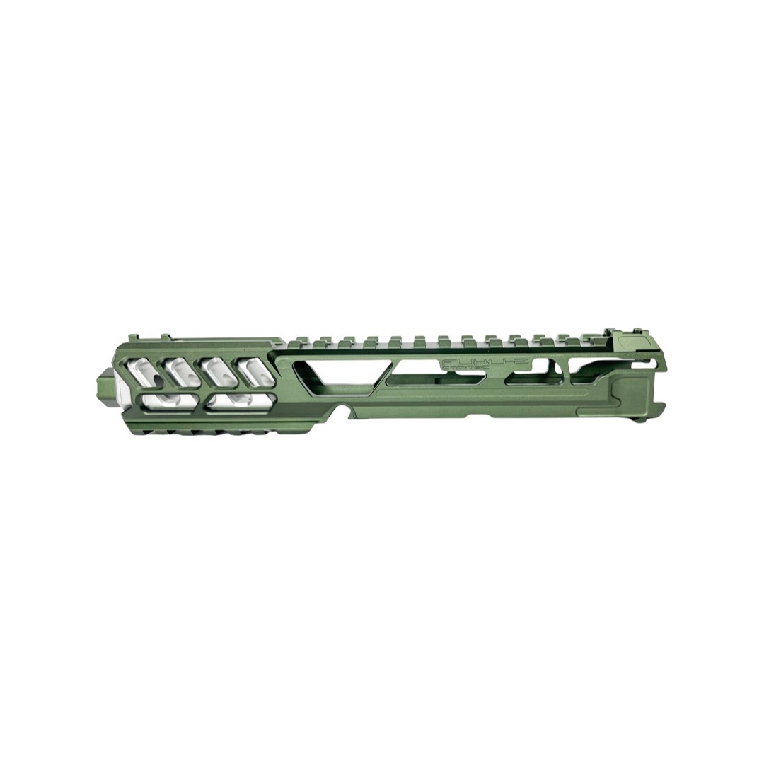 CTM FUKU-2 CNC Upper Set V2 for AAP-01, CUTOUT (Long) - Army Green / Silver OD-A-CTM0037-ODSV asgbox.pl CTM FUKU-2 CNC Upper Set V2 for AAP-01, CUTOUT (Long) - Army Green / Silver
