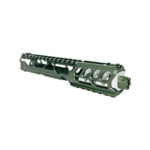 CTM FUKU-2 CNC Upper Set V2 for AAP-01, CUTOUT (Long) - Army Green / Silver - obrazek 4