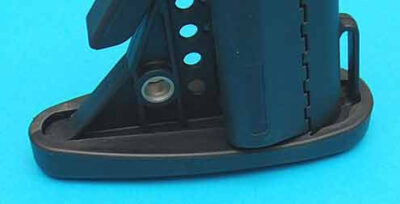 Rubber Slipover M4 Buttpad Black - obrazek 3