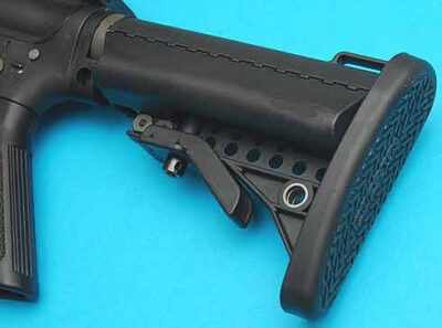 Rubber Slipover M4 Buttpad Black - obrazek 4
