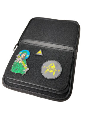 ANAREUS VELCRO Patch Organiser, Small (17x24x3.5 cm) - Black - obrazek 5