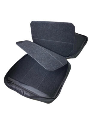 ANAREUS VELCRO Patch Organiser, Large (26x30x6 cm) - Black - obrazek 4