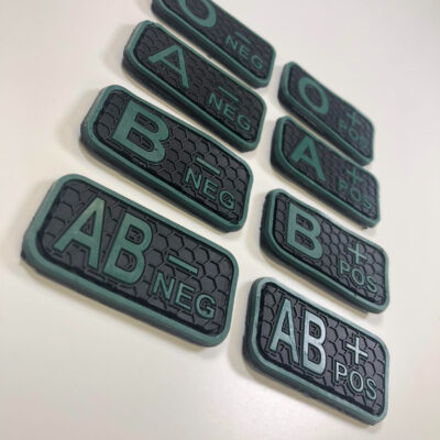 Alternative view of Blood patch B POS - TYPE C - black/green