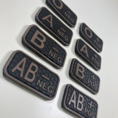 Alternative view of Blood patch B NEG - TYPE C - black/brown