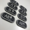 Blood patch A POS - TYPE D - black/white OD-A-ANAR68-APOS asgbox.pl