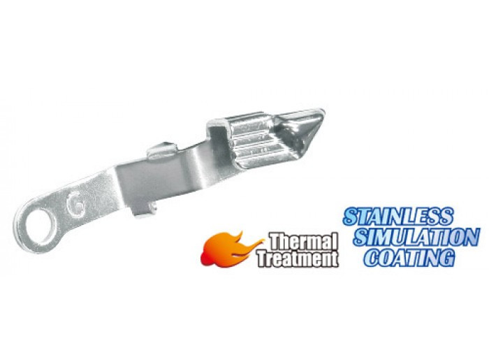 GD Extended Slide Stop for TM G-Series GBB Pistols - Silver OD-A-GUARD549 asgbox.pl GD Extended Slide Stop for TM G-Series GBB Pistols - Silver