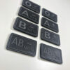 Blood patch A NEG - TYPE A - black/grey OD-A-ANAR64-ANEG asgbox.pl
