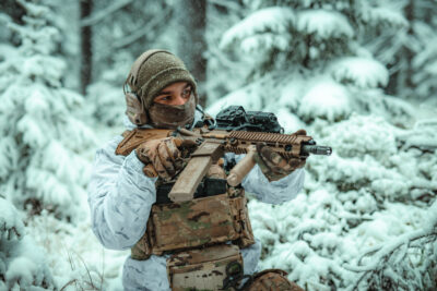 Winter camouflage waterproof coverall Gen. 2 - set - obrazek 4