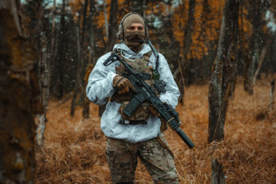 Winter camouflage waterproof coverall Gen. 2 - set - obrazek 3