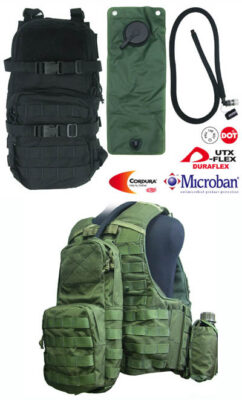 GUARDER MOD Hydration MOLLE Backpack – Black - obrazek 2