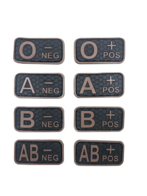 Blood patch A NEG - TYPE C - black/brown