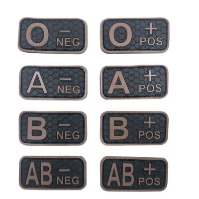 Blood patch A POS - TYPE C - black/brown