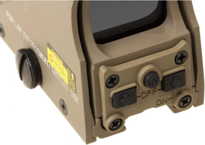 AIM-O Advanced 551 red/green dot sight - TAN - obrazek 4