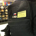 ANAREUS VELCRO Warning Patch NO IDEA - Yellow - obrazek 3