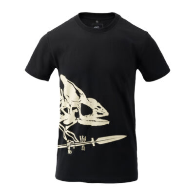 Alternative view of HELIKON T-Shirt Full Body Skeleton - Black
