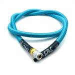 EPeS HPA S a F Braided Hose, 115cm, QD Foster - Ocean blue