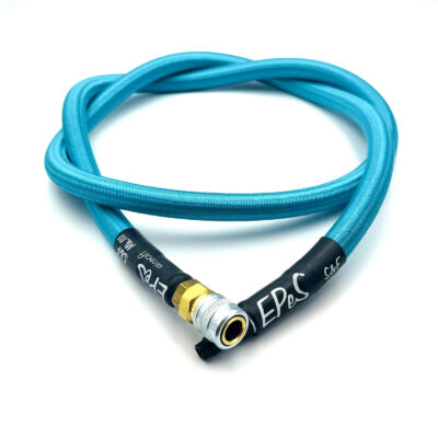EPeS HPA S a F Braided Hose, 115cm, QD Foster - Ocean blue