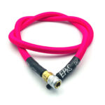 EPeS HPA S a F Braided Hose, 115cm, QD Foster - Neon Pink