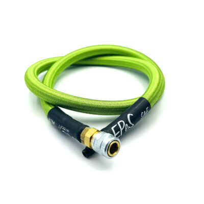 EPeS HPA S a F Braided Hose, 80cm, QD Foster - Fresh Green