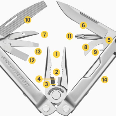 Alternative view of Leatherman Multitool BOND(R) - Silver