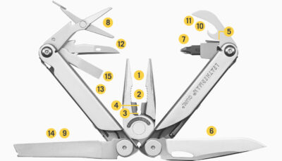 Leatherman Multitool CURL(R) - Silver - obrazek 2