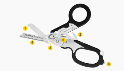 Leatherman trauma Shears RAPTOR(R) RESCUE - Orange/Black - obrazek 2