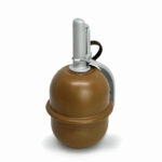 PYROSOFT Pyro-5G Airsoft Hand Grenade (Peas) - Brown - obrazek 4