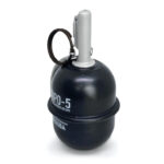 PYROSOFT Pyro-5P Airsoft Hand Grenade (Powder) - Black - obrazek 2