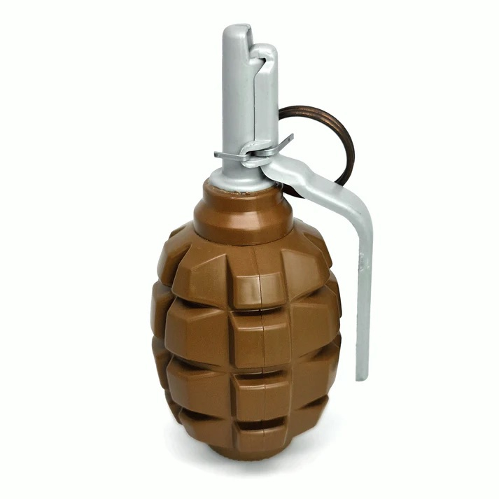PYROSOFT Pyro-F1G Airsoft Hand Grenade (Peas) - Brown OD-A-Pyro-F1G asgbox.pl PYROSOFT Pyro-F1G Airsoft Hand Grenade (Peas) - Brown - obrazek 4