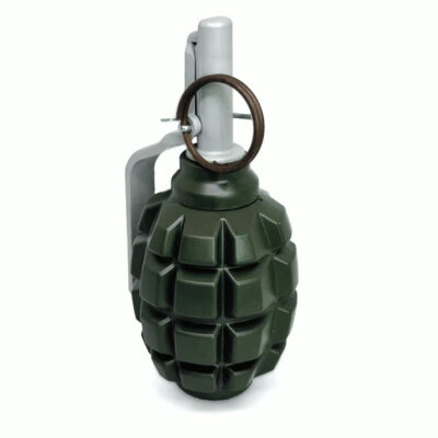 Alternative view of PYROSOFT Pyro-F1M Airsoft Hand Grenade (Chalk) - Green