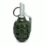 PYROSOFT Pyro-F1M Airsoft Hand Grenade (Chalk) - Green - obrazek 3