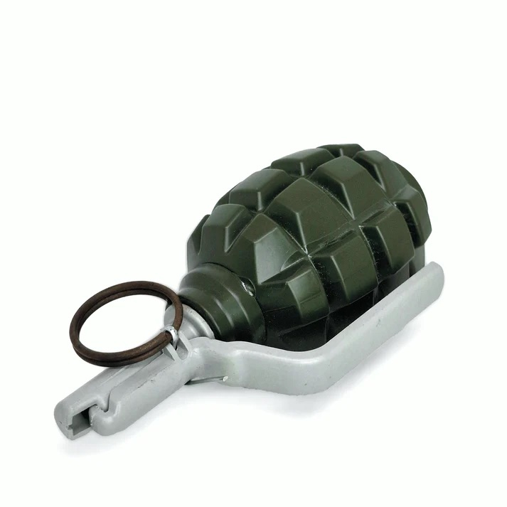 PYROSOFT Pyro-F1M Airsoft Hand Grenade (Chalk) - Green OD-A-Pyro-F1M asgbox.pl PYROSOFT Pyro-F1M Airsoft Hand Grenade (Chalk) - Green - obrazek 5