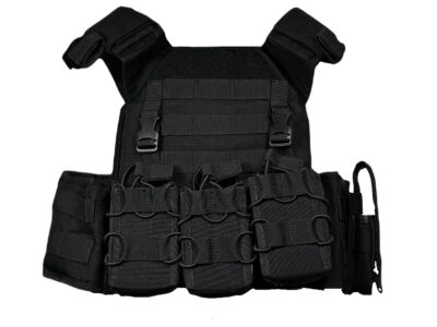 SPIDER Kids Plate Carrier "KPC" - Black - obrazek 4
