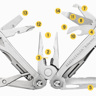 Alternative view of Leatherman multitool WINGMAN(R) - Silver