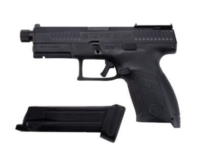 ASG CZ P-10C OR-OT CO2 Blowback, metal slide - Black - obrazek 3