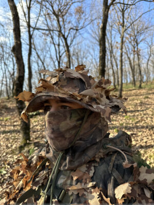 KMCS Boonie Hat with Next Gen 3D leafs - Woodland Floor - obrazek 3