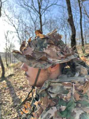 KMCS Boonie Hat with Next Gen 3D leafs - Woodland Floor - obrazek 4